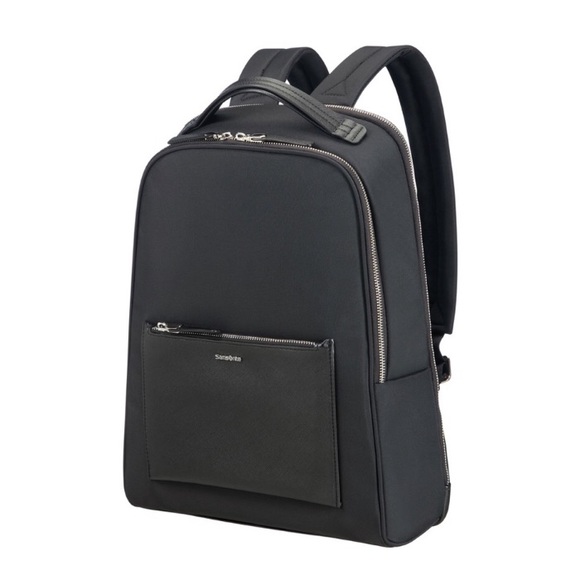 Samsonite Zalia laptop black Backpack NWT (in pockets). - Picture 2 of 4